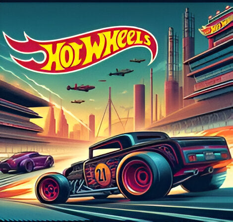 Hot Wheels Card Art